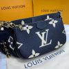 Best Replicas Bags - LV Bicolor Multi Pochette Accessoires Replica M45777 Shop For Best Louis Vuitton LV Replica Bags With Cheap Price