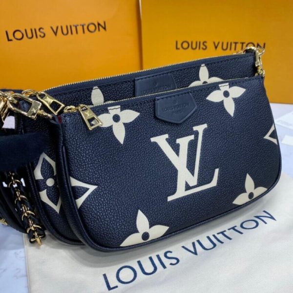 LV Bicolor Multi Pochette Accessoires Replica M45777 - Image 7