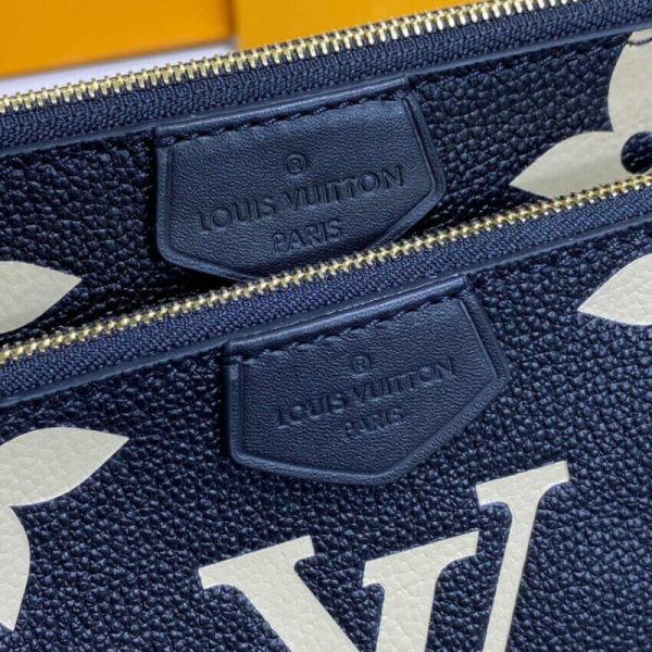 LV Bicolor Multi Pochette Accessoires Replica M45777 - Image 8