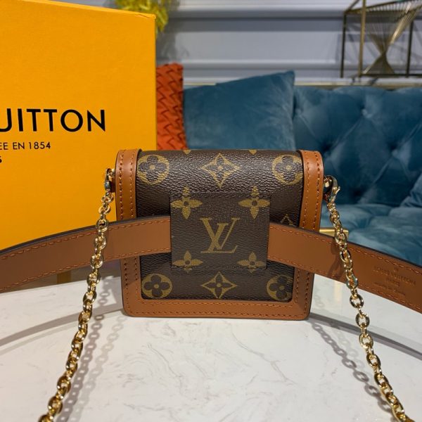 Replica LV Bumbag Dauphine BB M68621 Black Crossbody Bag - Image 4
