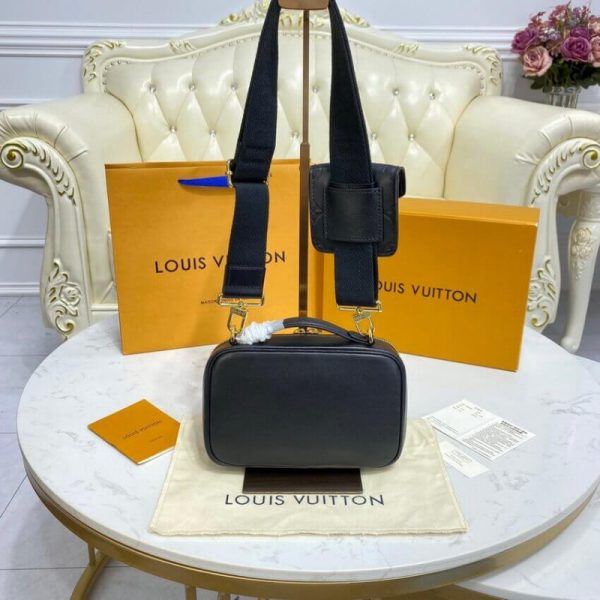 LV Calfskin Leather Utility Crossbody Bag - M80450 Replica - Image 11