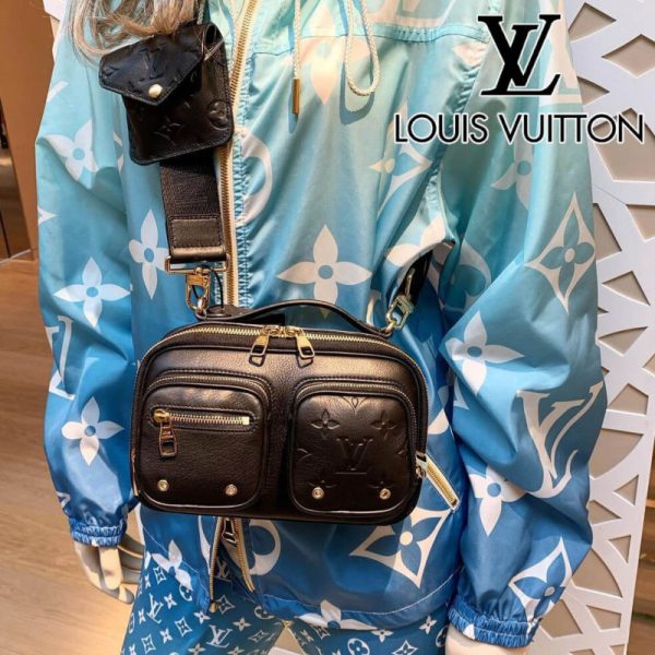 LV Calfskin Leather Utility Crossbody Bag - M80450 Replica - Image 4