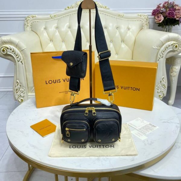 LV Calfskin Leather Utility Crossbody Bag - M80450 Replica - Image 9