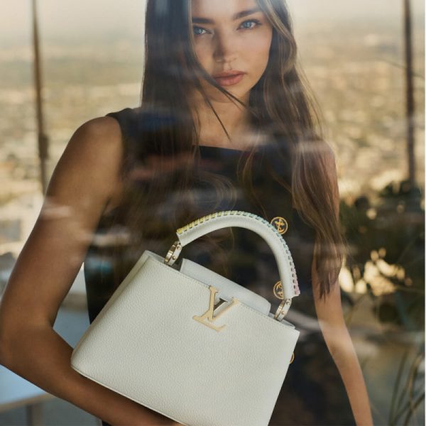 Replica LV Capucines BB Bag M57941 in White - Image 2