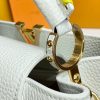 Best Replicas Bags - Replica LV Capucines BB Bag M57941 in White Shop For Best Louis Vuitton LV Replica Bags With Cheap Price