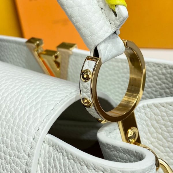 Replica LV Capucines BB Bag M57941 in White - Image 12