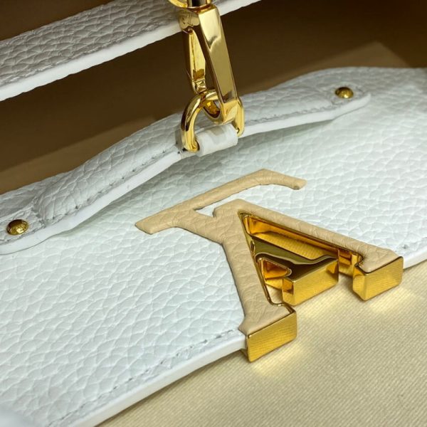 Replica LV Capucines BB Bag M57941 in White - Image 16