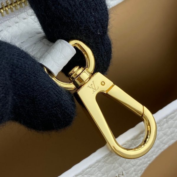 Replica LV Capucines BB Bag M57941 in White - Image 17
