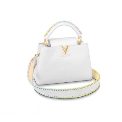 Replica LV Capucines BB Bag M57941 in White