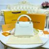 Best Replicas Bags - Replica LV Capucines BB Bag M57941 in White Shop For Best Louis Vuitton LV Replica Bags With Cheap Price