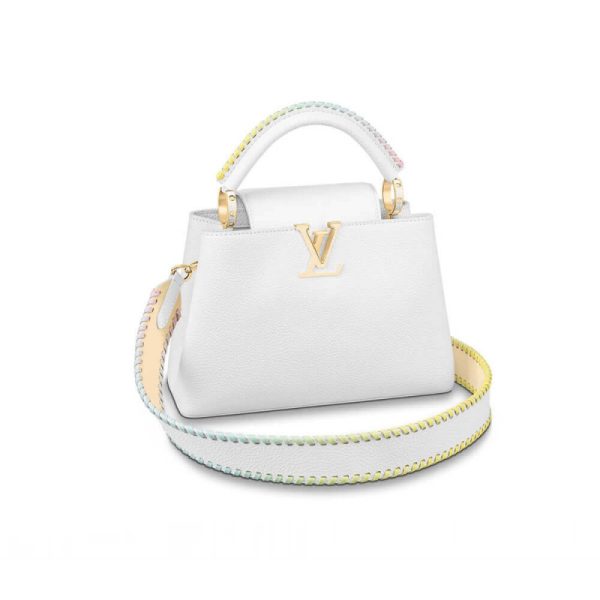 Replica LV Capucines BB Bag M57941 in White
