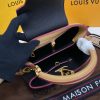 Best Replicas Bags - Louis Vuitton Capucines BB Replica Black/Arizona Beige Shop For Best Louis Vuitton LV Replica Bags With Cheap Price