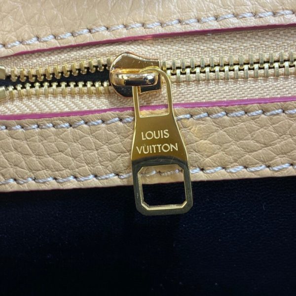 Louis Vuitton Capucines BB Replica Black/Arizona Beige - Image 15