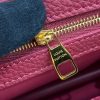 Best Replicas Bags - LV Capucines BB Replica Eggshell/Red Handbag M59061 Shop For Best Louis Vuitton LV Replica Bags With Cheap Price