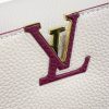 Best Replicas Bags - LV Capucines BB Replica Eggshell/Red Handbag M59061 Shop For Best Louis Vuitton LV Replica Bags With Cheap Price