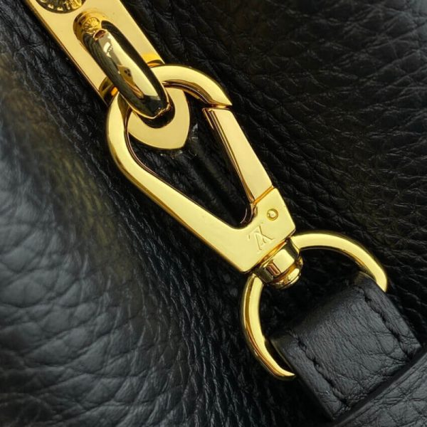 Louis Vuitton Capucines Bb Replica Noir/Rouge Handbag - Image 11
