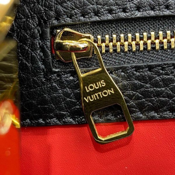 Louis Vuitton Capucines Bb Replica Noir/Rouge Handbag - Image 15