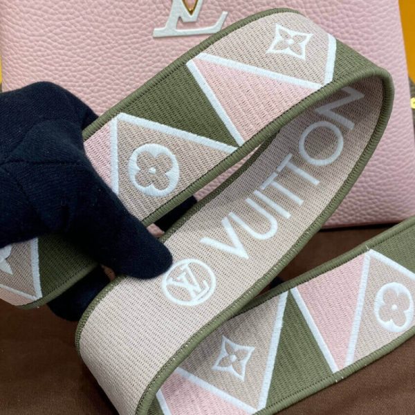 Louis Vuitton Capucines Bb M59061 Rose Beige Replica Handbag - Image 11