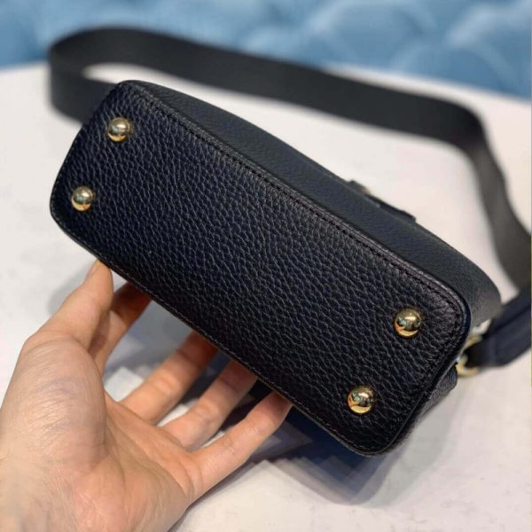 Replica Louis Vuitton Capucines Mini Bag M56071 in Black - Image 6