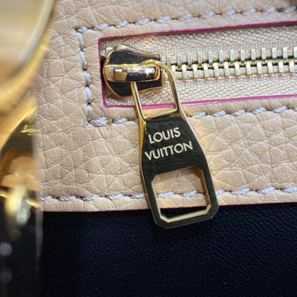 LV Capucines MM M58608 Black/Arizona Beige Replica - Image 16