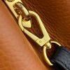 Best Replicas Bags - Replica LV Capucines Mm M59020 Gold/Noir Handbag Shop For Best Louis Vuitton LV Replica Bags With Cheap Price