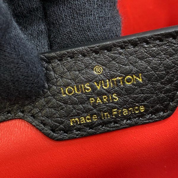 Replica Louis Vuitton Capucines MM Noir Rouge M59020 - Image 15