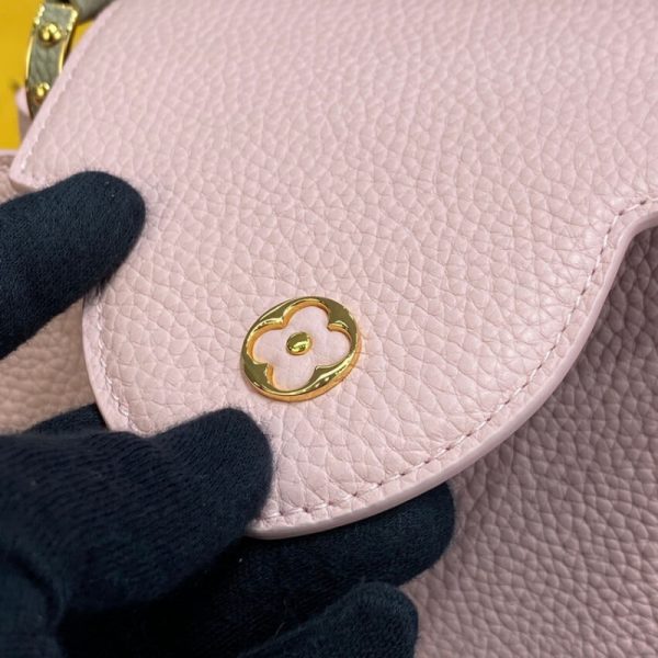 LV Capucines MM Replica in Rose/Beige | M59020 Style - Image 8
