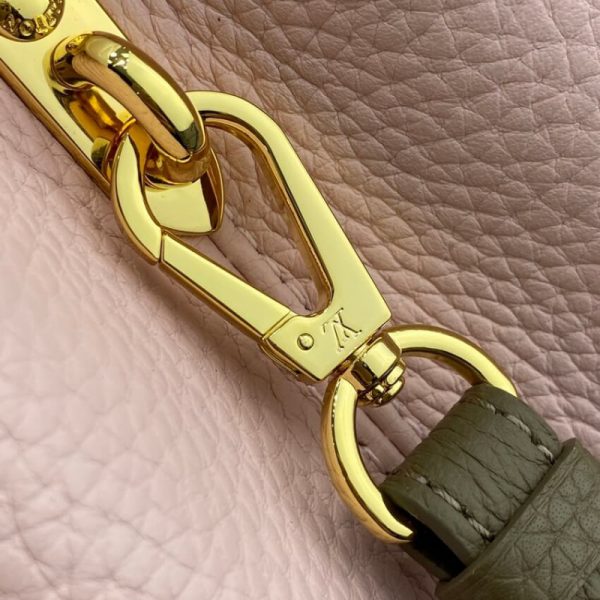 LV Capucines MM Replica in Rose/Beige | M59020 Style - Image 10