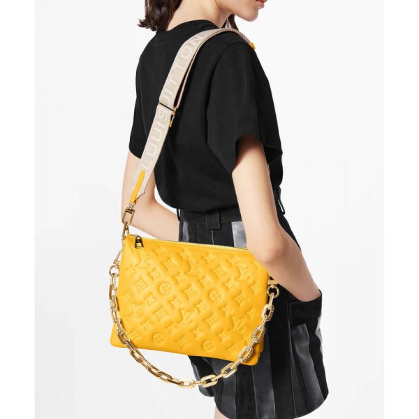 Replica LV Coussin PM Bag - Yellow M20378 | Luxe Style - Image 2