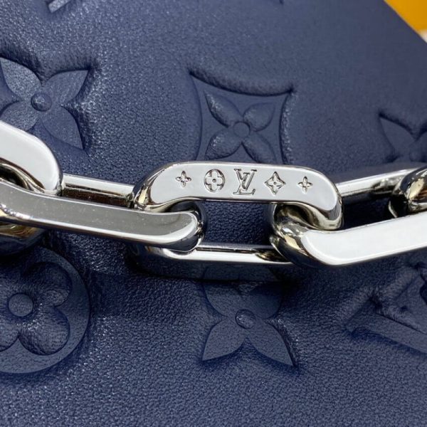 Louis Vuitton Coussin PM Navy Blue Replica Bag M20379 - Image 11