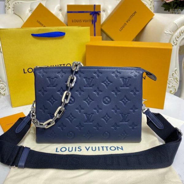 Louis Vuitton Coussin PM Navy Blue Replica Bag M20379 - Image 5