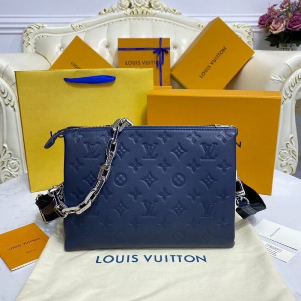 Louis Vuitton Coussin PM Navy Blue Replica Bag M20379 - Image 7
