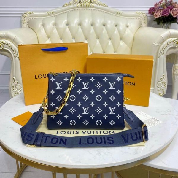 Louis Vuitton Coussin PM Replica Navy Blue M57790 - Image 2