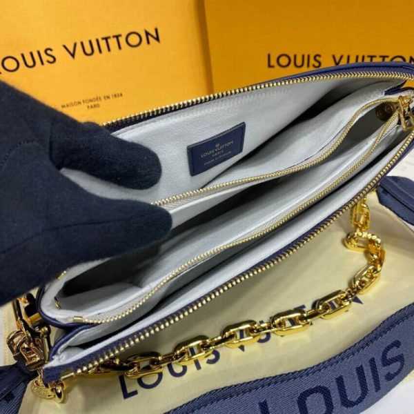 Louis Vuitton Coussin PM Replica Navy Blue M57790 - Image 15