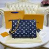 Best Replicas Bags - Louis Vuitton Coussin PM Replica Navy Blue M57790 Shop For Best Louis Vuitton LV Replica Bags With Cheap Price