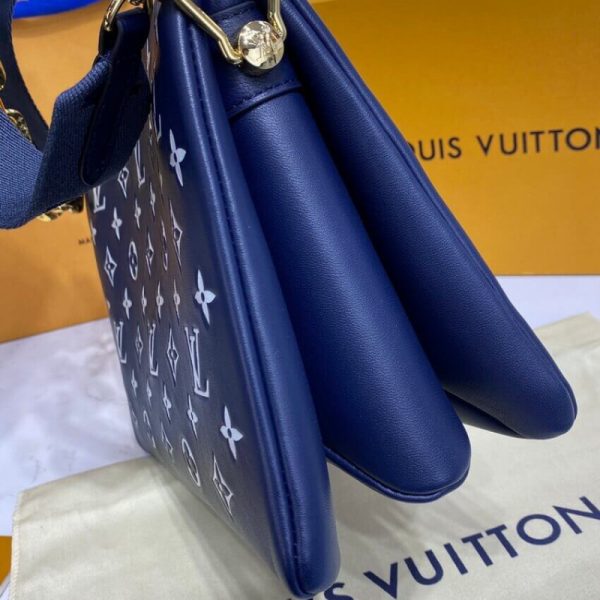 Louis Vuitton Coussin PM Replica Navy Blue M57790 - Image 5