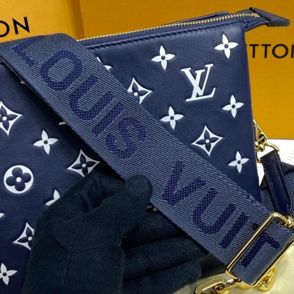 Louis Vuitton Coussin PM Replica Navy Blue M57790 - Image 7