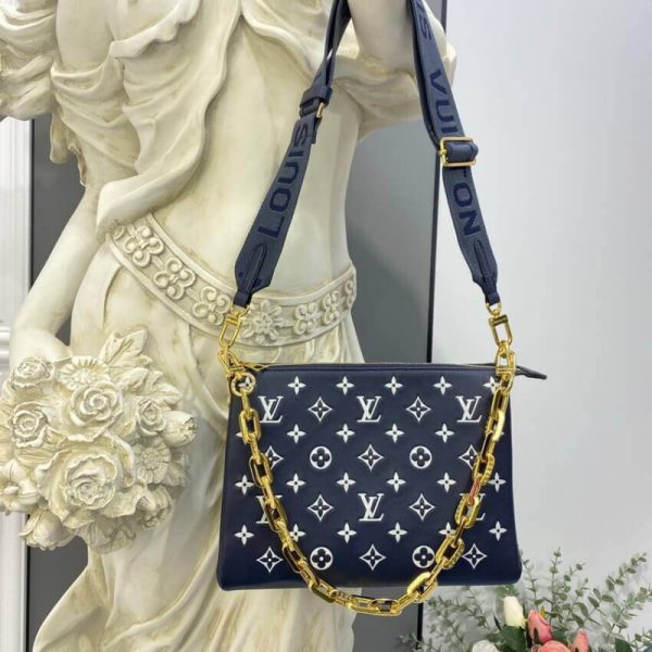 Louis Vuitton Coussin PM Replica Navy Blue M57790