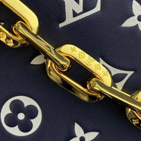 Louis Vuitton Coussin PM Replica Navy Blue M57790 - Image 9