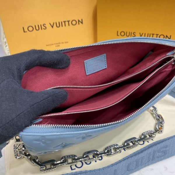 Replica Louis Vuitton Coussin PM M58699 Bleu Glacier Bag - Image 14