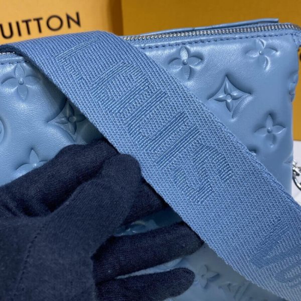 Replica Louis Vuitton Coussin PM M58699 Bleu Glacier Bag - Image 7