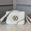Best Replicas Bags - Replica LV Crocodile Embossed Pont 9 M55950 Handbag Shop For Best Louis Vuitton LV Replica Bags With Cheap Price