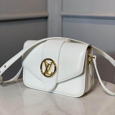 Replica LV Crocodile Embossed Pont 9 M55950 Handbag