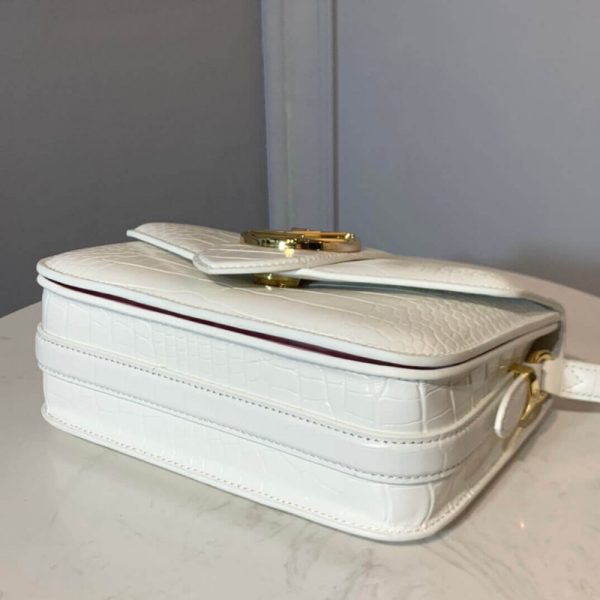 Replica LV Crocodile Embossed Pont 9 M55950 Handbag - Image 7
