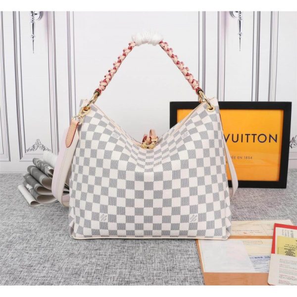 Louis Vuitton Damier Azur Beaubourg Hobo MM Replica Bag - Image 2