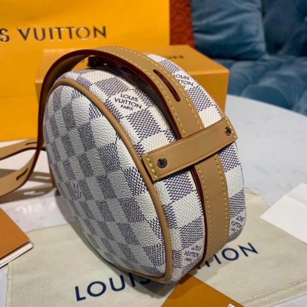 Replica LV Damier Azur Boite Chapeau Souple PM N40333 - Image 3