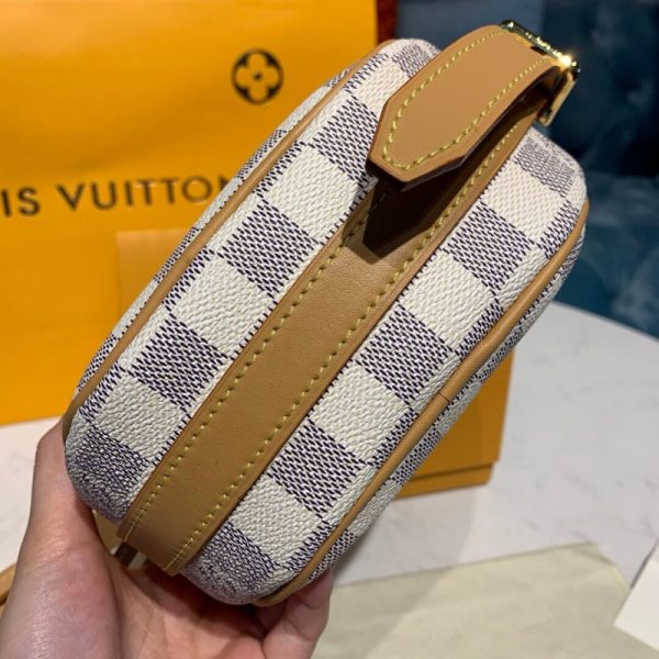 Replica LV Damier Azur Boite Chapeau Souple PM N40333 - Image 4