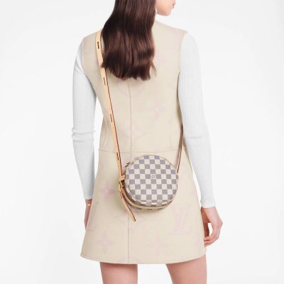 Replica LV Damier Azur Boite Chapeau Souple PM N40333