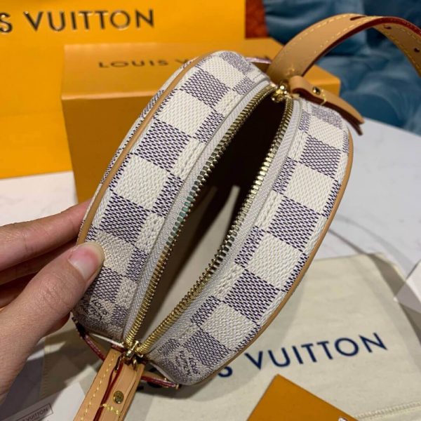 Replica LV Damier Azur Boite Chapeau Souple PM N40333 - Image 10