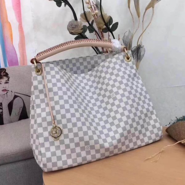 Louis Vuitton Damier Azur Artsy GM Replica Handbag N41173 - Image 2
